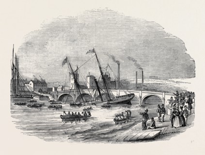 WRECK OF " THE SEVERN" STEAMER, NEWPORT-BRIDGE.
