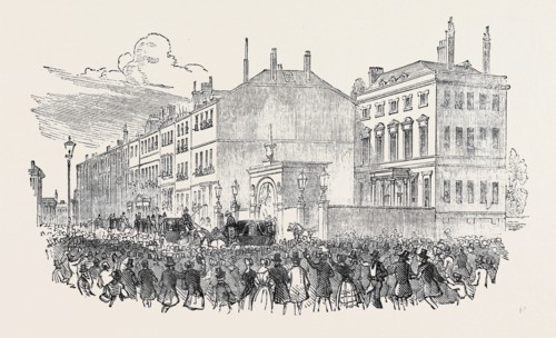 ASHBURNHAM HOUSE (THE RUSSIAN AMBASSADOR'S) DOVER STREET.
