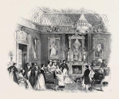 THE YELLOW DRAWING ROOM, BUCKINGHAM PALACE