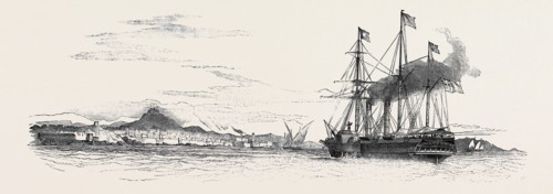 THE MAIL PACKET FROM ALEXANDRIA, OFF MARSEILLES, THE INDIAN MAIL ON BOARD