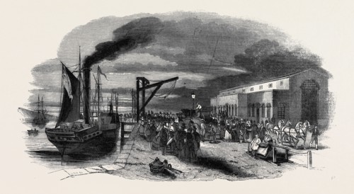 BOULOGNE, EMBARKATION OF THE INDIAN MAIL