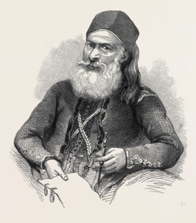 PORTRAIT OF THE LATE PACHA OF EGYPT