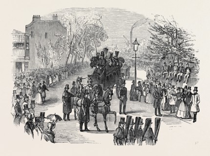 FUNERAL PROCESSION OF THE LATE DR. DALTON.