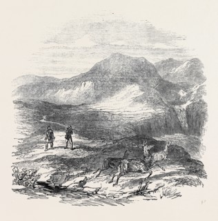 PRINCE ALBERT AND LORD GLENLYON DEER-STALKING AT ATHOL