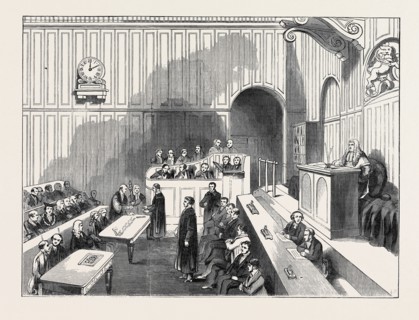 ANCIENT CEREMONY OF CHOPPING STICKS, AND COUNTING HORSE-SHOES AND HOB-NAILS, IN THE COURT OF