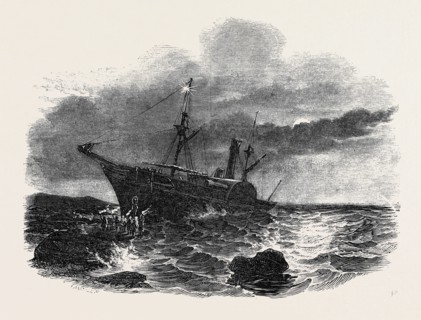 WRECK OF THE WINDSOR CASTLE STEAMER