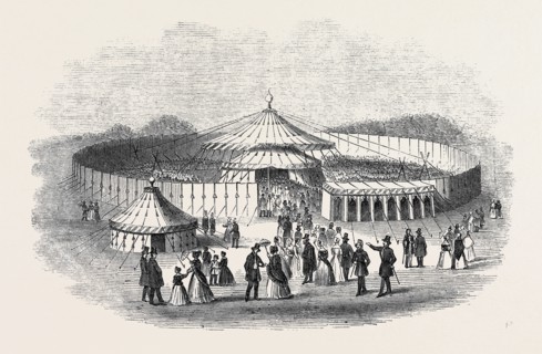 THE  MOROCCO WAR: SIDI MOHAMMED'S TENT, CAPTURED BY THE FRENCH