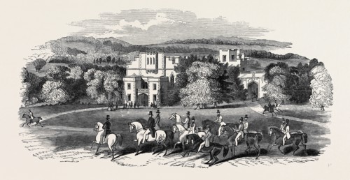 VISIT OF THE KING OF THE FRENCH TO QUEEN VICTORIA: THE GRAND LAWN AND DRIVE IN FRONT OF VICTORIA