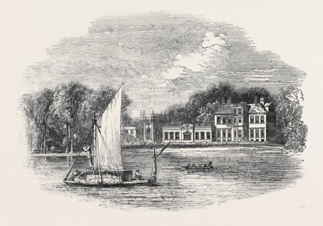 ORLEANS HOUSE, TWICKENHAM; ONCE THE RESIDENCE OF LOUIS PHILIPPE