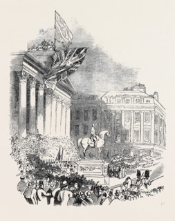 INAUGURATION OF THE WELLINGTON STATUE, GLASGOW
