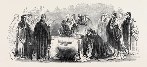 CEREMONY OF SWEARING IN THE LORD MAYOR.
