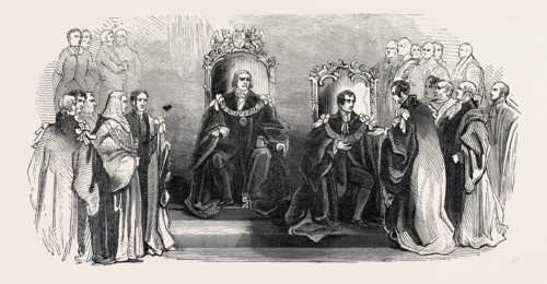 CEREMONY OF INDUCTING THE NEW LORD MAYOR INTO HIS OFFICE