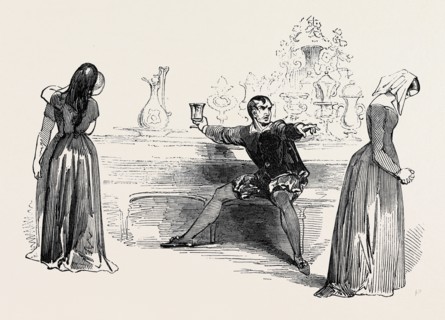 SCENE FROM "THE CITY MADAM," AT SADLER'S WELLS THEATRE