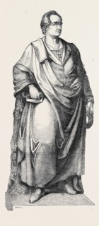 STATUE OF GOETHE, AT FRANKFORT