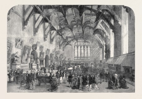 THE BRITISH ASSOCIATION AT EDINBURGH: THE GREAT HALL OF THE PARLIAMENT HOUSE, 1871