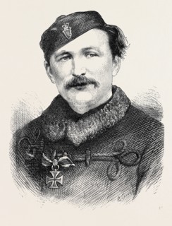 SIR RANDALL ROBERTS, BART., CAPTAIN OF THE IRISH EIGHT AT WIMBLEDON, 1871