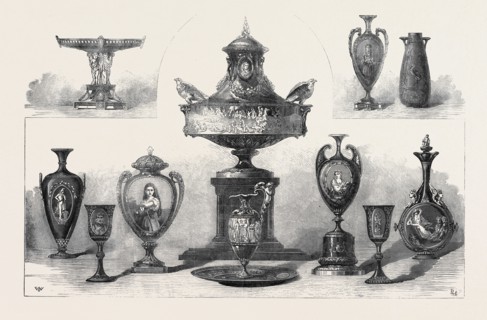 WORCESTER PORCELAIN IN THE INTERNATIONAL EXHIBITION, 1871