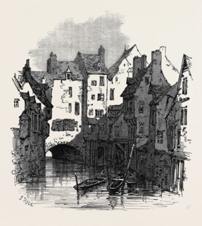 ON THE CANAL, ABBEVILLE, 1871