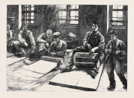 BLIND BASKET-MAKERS, 1871