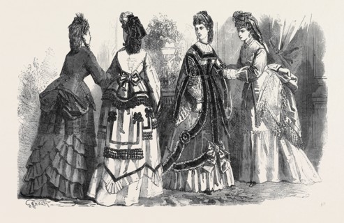 PARIS FASHIONS FOR THE MONTH, 1871