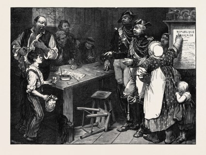 SCENE IN A CABARET IN THE NORTH OF FRANCE, 1871