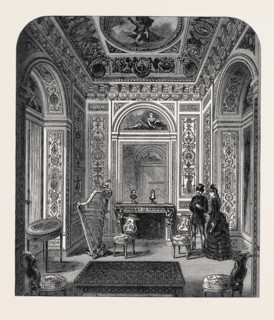 MARIE ANTOINETTE'S BOUDOIR, SOUTH KENSINGTON MUSEUM, LONDON, 1871