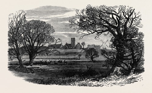 WEST NEWTON, FROM THE DEER PARK, SANDRINGHAM, 1871