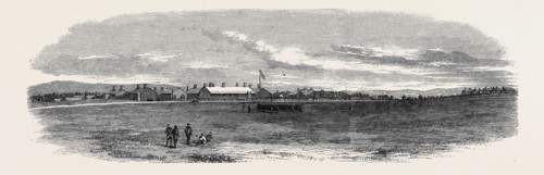 RESIDENCE OF THE PRINCE OF WALES, PART OF THE CAMP OF CURRAGH, KILDARE, THE PRINCE OF WALES IN