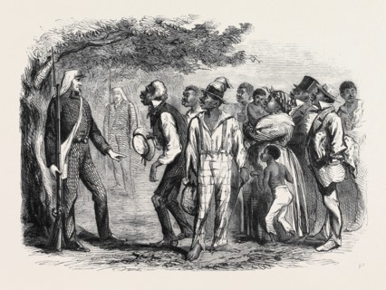THE CIVIL WAR IN AMERICA: "CONTRABAND OF WAR", JULY 27, 1861