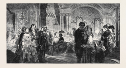 "ROUGE ET NOIR," BY P. LEVIN, FROM THE ROYAL ACADEMY EXHIBITION