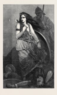 "DAR-THULA," BY HENRY TIDEY, FROM THE EXHIBITION OF THE NEW SOCIETY OF PAINTERS IN WATER COLOURS