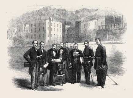 THE COMMISSIONERS OF THE ITALIAN GOVERNMENT MAKING OVER TO MESSRS. W.C. STANFORD AND A. SCOTT,