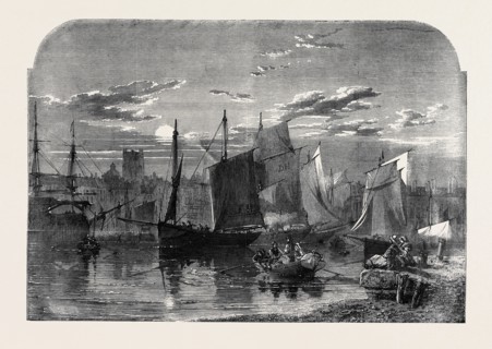 THE PORT OF DIEPPE