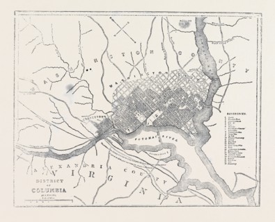 MAP OF DISTRICT OF COLUMBIA