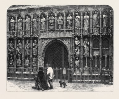 THE BRITISH ARCHAEOLOGICAL ASSOCIATION AT EXETER: WEST SCREEN OF EXETER CATHEDRAL