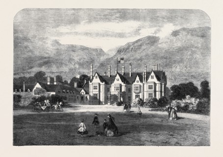 MUCKROSS HOUSE, THE SEAT OF THE RIGHT HON. COLONEL H.A. HERBERT, M.P.; THE QUEEN'S VISIT TO IRELAND