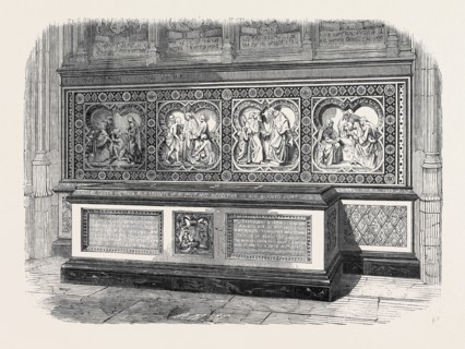 MONUMENT TO THE DUCHESS OF GLOUCESTER, IN ST. GEORGE'S CHAPEL, WINDSOR