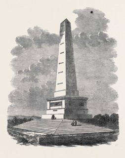 HER MAJESTY'S VISIT TO IRELAND: THE WELLINGTON MONUMENT, PHOENIX PARK, DUBLIN