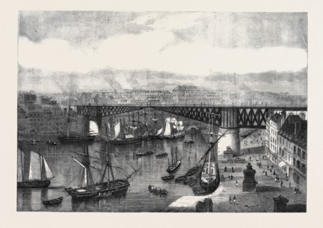 MONSTER SWING BRIDGE AT BREST, FRANCE