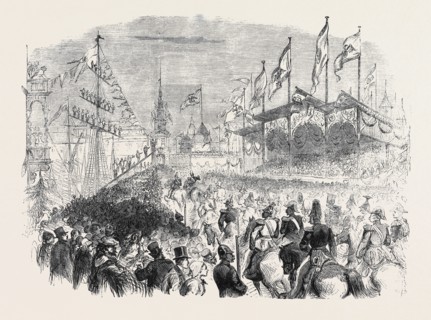 ENTRY OF THE KING OF PRUSSIA INTO KÃñNIGSBERG: THE PROCESSION AT THE GRÃúNE THOR