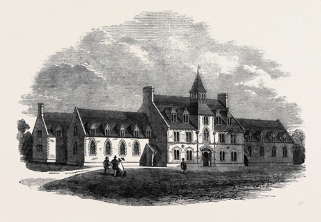 DEVON COUNTY SCHOOL, WEST BUCKLAND, RECENTLY OPENED BY EARL FORTESCUE
