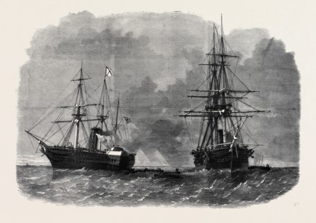 THE SEIZURE BY CAPTAIN WILKS, OF THE UNITED STATES' WAR SHIP SAN JACINTO, OF MESSRS. SLIDELL AND
