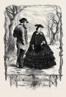 DRAWN BY J. GILBERT, "BESSY," HE SAID, AND HE AGAIN STOPPED HER IN THE NARROW PATH, STANDING