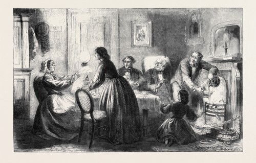 "A PEARL AMONG WOMEN;" LADY DICK'S SUDDEN COMMOTION, DRAWN BY L. HUARD