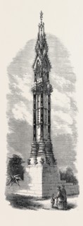 MEMORIAL OF THE LATE SIR JOSEPH PAXTON AT COVENTRY, 1868