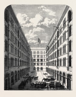 THE INDIAN STORE DEPARTMENT, BELVEDERE ROAD, LAMBETH, 1868