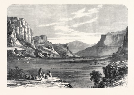 THE EXPEDITION TO ABYSSINIA: GOON-GOONA, IN THE VALLEY OF THE MAI MUNA, 1868