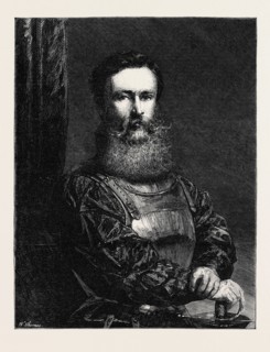 "A SOLDIER" PAINTED BY THE LATE JOHN PHILLIP, R.A., 1868
