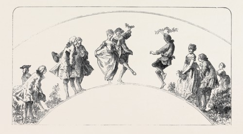 DESIGN FOR A FAN, BY ALEXANDRE, 1868