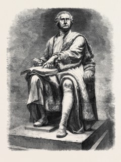 STATUE OF THE LATE LORD JUSTICE-GENERAL BOYLE, BY J. STEELL, R.S.A., IN THE PARLIAMENT HOUSE,